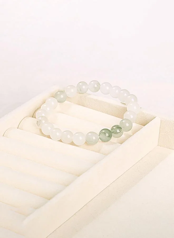 Take Two  Green Jade Beaded Bracelet for Women | Best Price UAE
