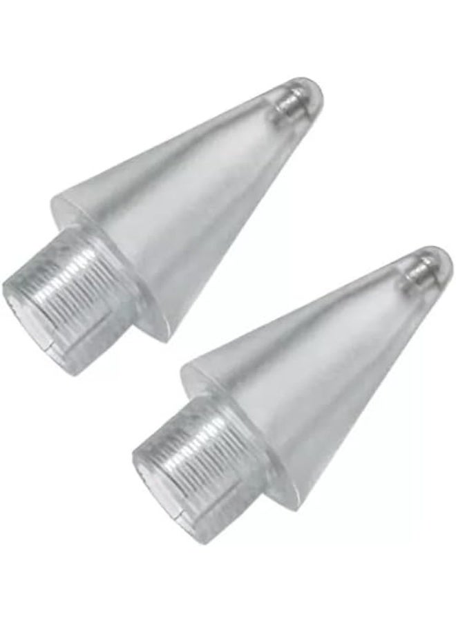 2PCS Replacable Stylus Pen Tips for Huawei M-Pencil 2nd Pencil Spare Nib Tip Stylus Touchscreen Pen M-Pencil 2Generation CD54 Nib Pencil Tip (Clear) - Image 1