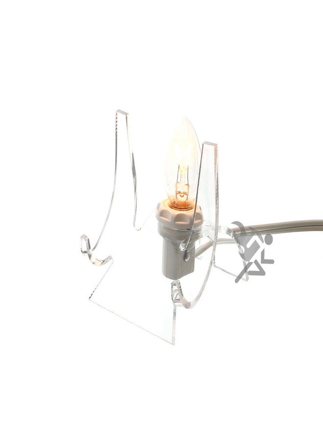 OnFireGuy 3" Lighted Clear Acrylic Display Stand Easel Qty 1 - Image 1