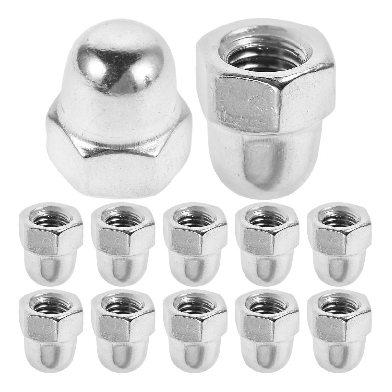 M5 304 Stainless Steel Acorn Nuts 20PCS Dome Head Bolt Covers Screw Caps - Image 2