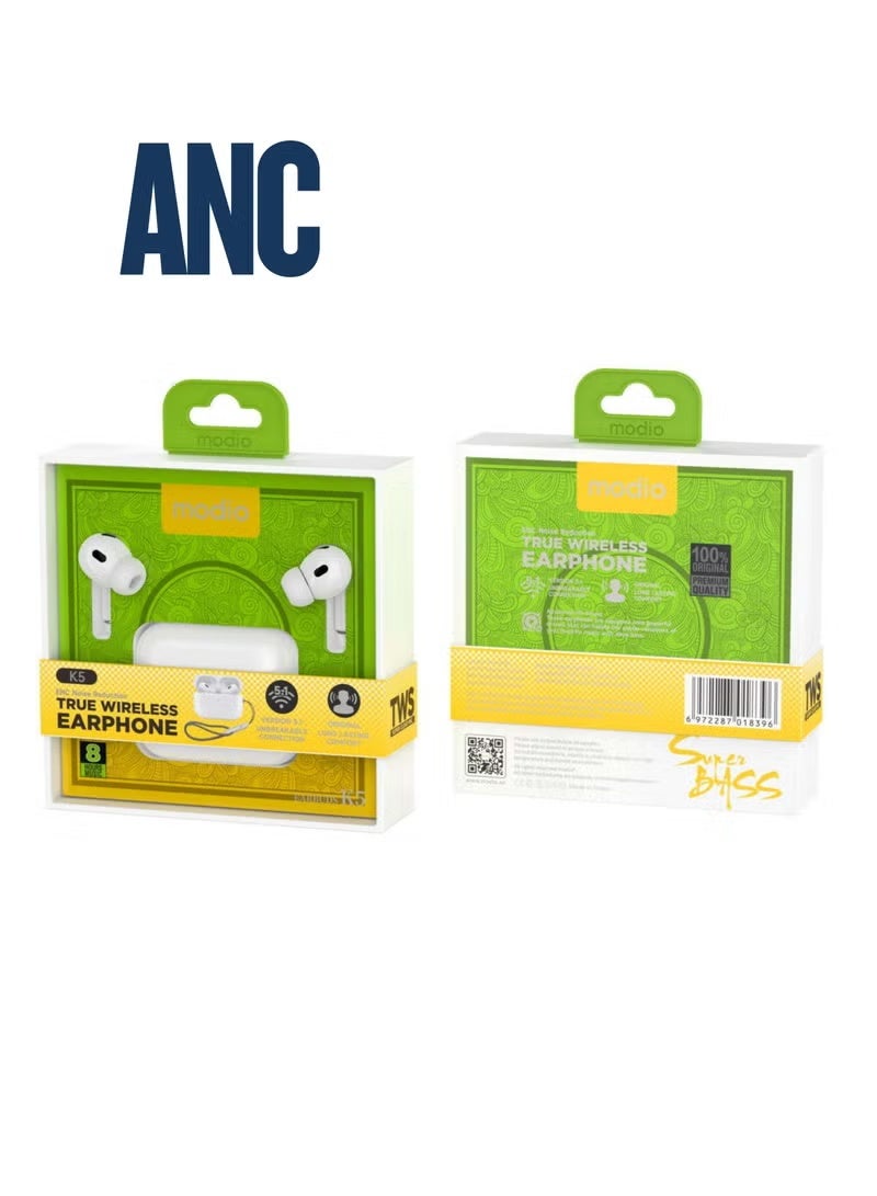 Modio K5 Wireless Earbuds - Image 1