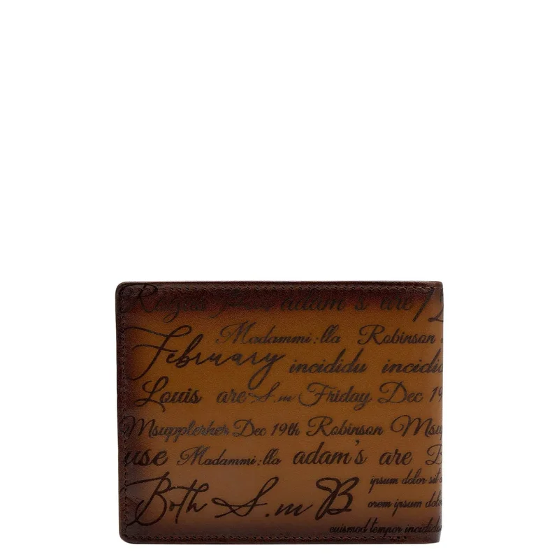Da Milano  Cognac Bifold Leather Mens Wallet for Men | Best Price UAE