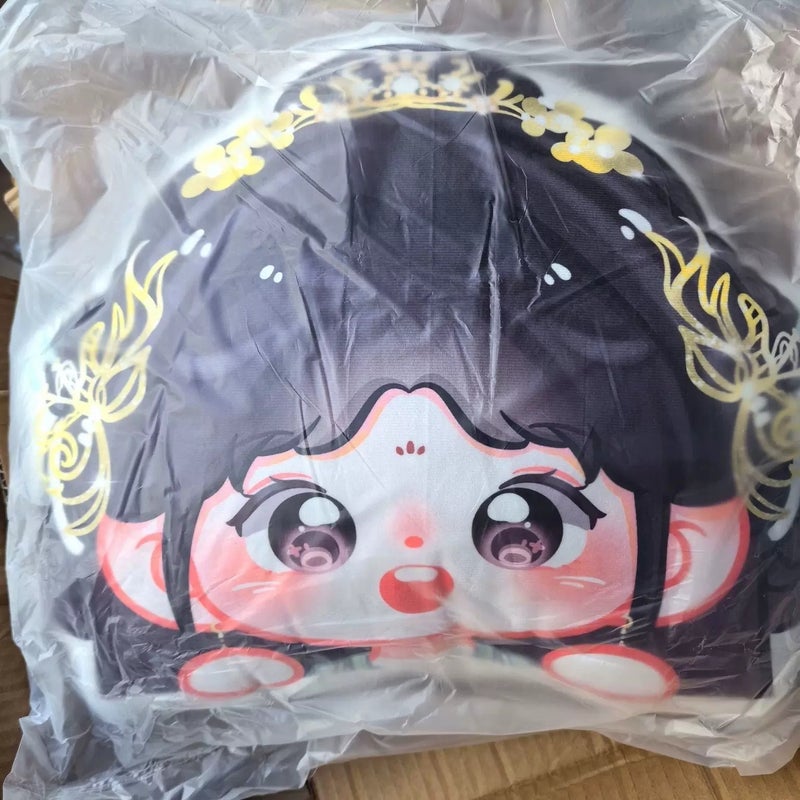 Fan Zhao Lusi White Deer Yu Shuxin Ju Jingyi supports peripheral cartoon-shaped big head cushion cushion gift - Image 5