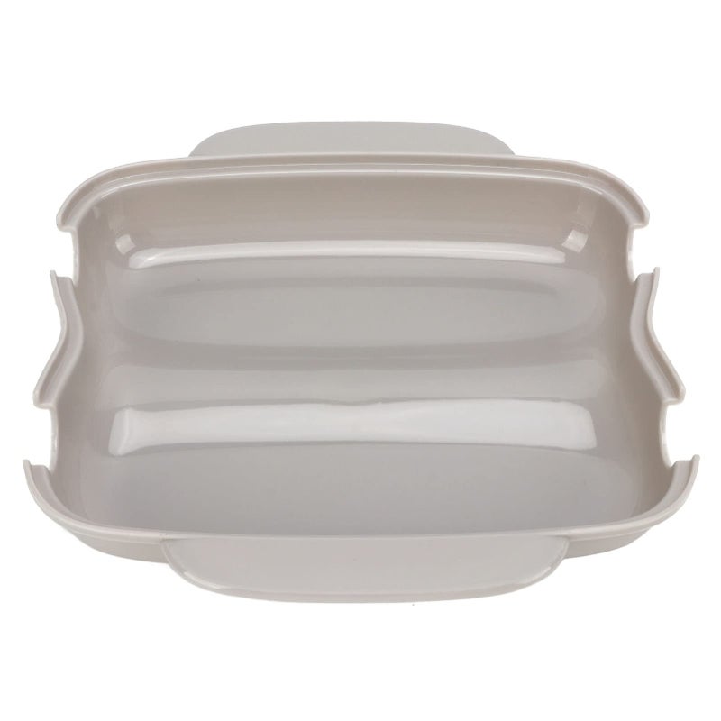 Microwave Vegetable Steamer For 2 Corn Cobs Dishwasher Safe Food Grade PP Pinkish - Image 4