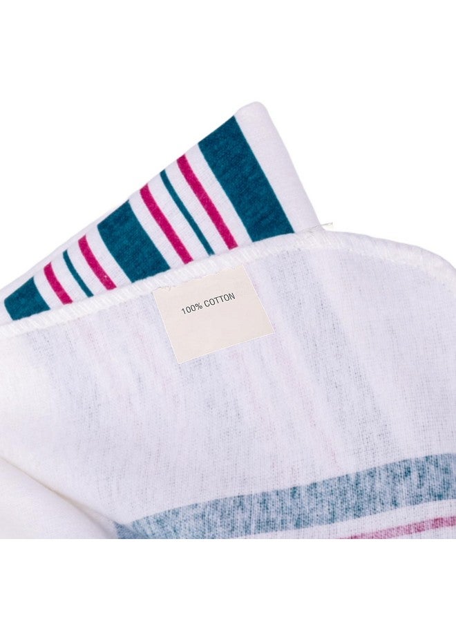 Vakly Hospital Receiving Baby Blankets [Pack of 3] Soft 100% Cotton Flannel Nursery Swaddle, 30''x40'' Cozy Unisex Wrap for Swaddling & Wrapping Newborn Babies for Girl or Boy - Image 4