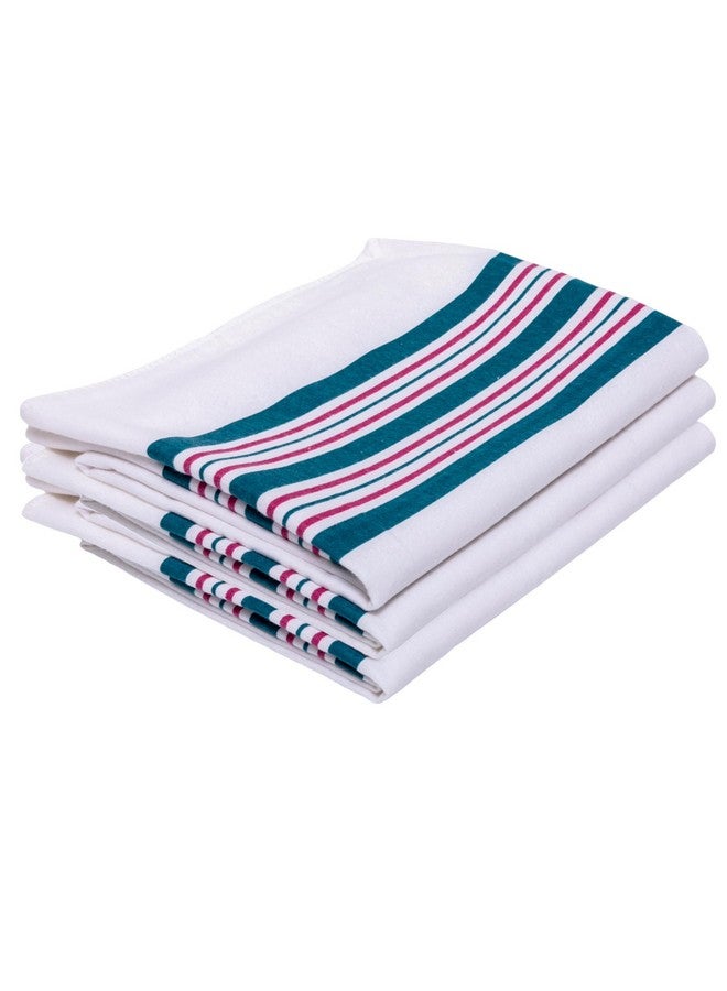 Vakly Hospital Receiving Baby Blankets [Pack of 3] Soft 100% Cotton Flannel Nursery Swaddle, 30''x40'' Cozy Unisex Wrap for Swaddling & Wrapping Newborn Babies for Girl or Boy - Image 1