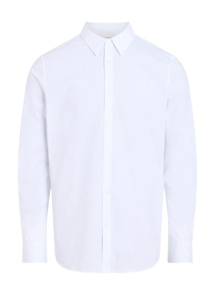 CALVIN KLEIN Slim Stretch Long Sleeve Shirt  - Image 1