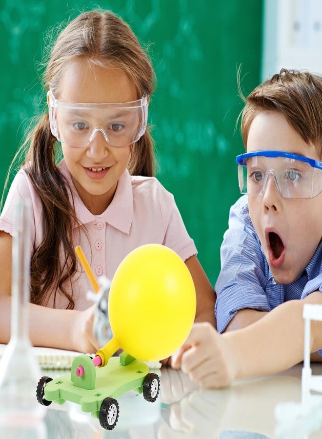 SAFIGLE Balloon Powered Cars：DIY Balloon Powered Car Set Fun Recoil Force Assembly - Educational Stem Assembly Kit, Fun Science Experiment Toy Random Color - Image 3
