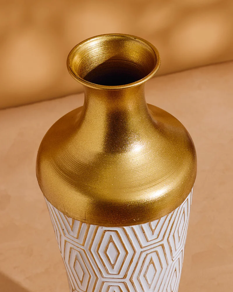 REDTAG Gold Metal Flower Vase