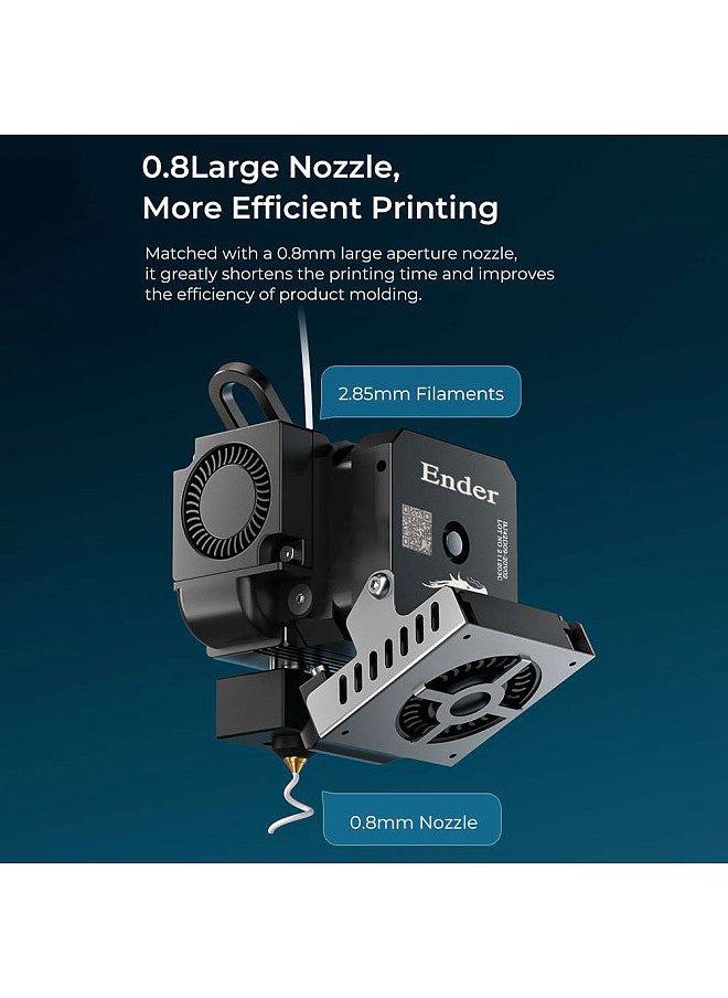 Creality 3D - Sprite Extruder Pro+ KIt for 2.85mm Flexible Filaments TPR TPU and suitable for Ender3 Series Ender 3 S1 Series/ CR Series All Metal Body Dual-gear Feeding and Efficient Heat Dissipation - Image 1
