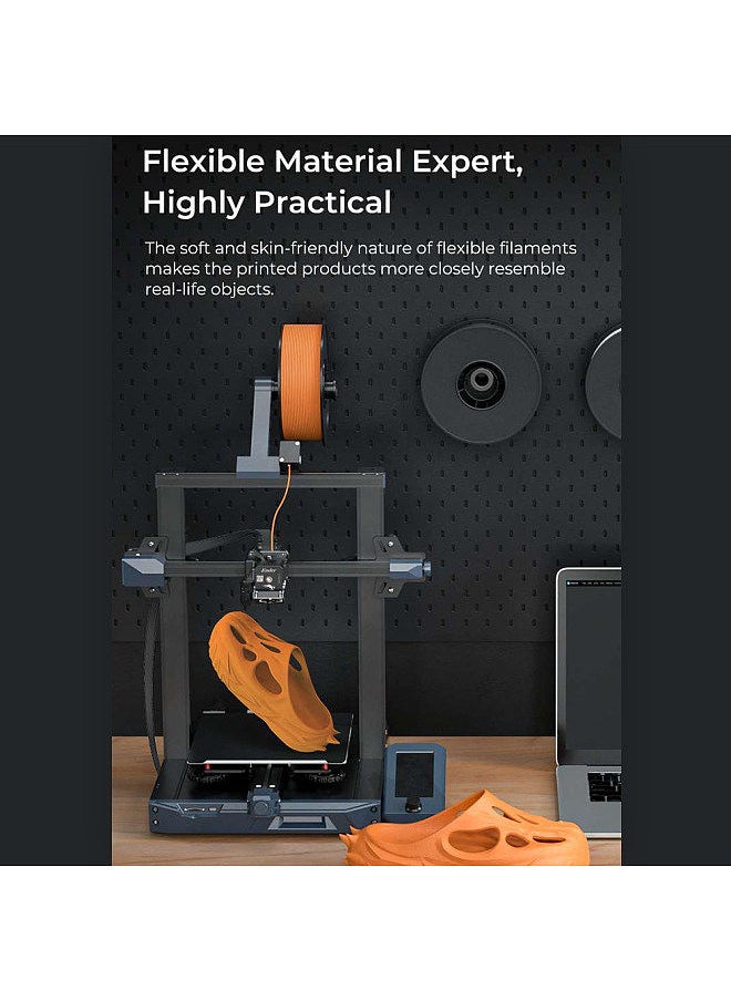 Creality 3D - Sprite Extruder Pro+ KIt for 2.85mm Flexible Filaments TPR TPU and suitable for Ender3 Series Ender 3 S1 Series/ CR Series All Metal Body Dual-gear Feeding and Efficient Heat Dissipation - Image 1