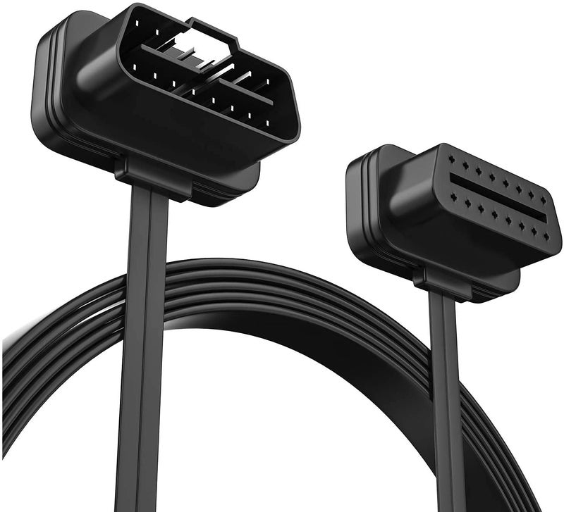 Foxwell NT301/NT201 OBD2 Extension Cable 16pin Male to Female Diagnostic Universal OBD II Convert Cable - Image 1