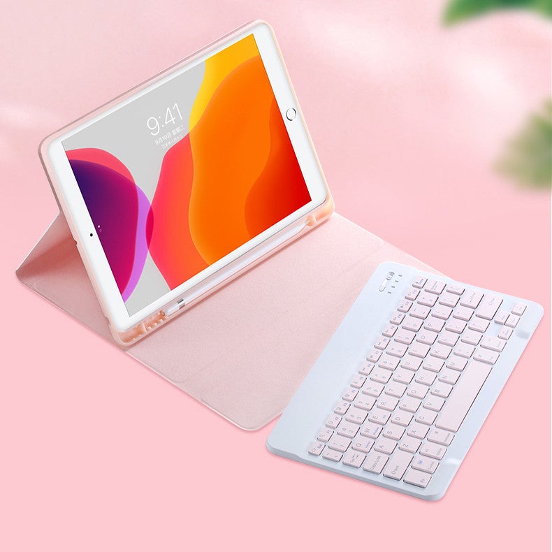 Tablet Protective Case 10.2Inch Pen Slot Bluetooth Keyboard Pro 9.7Inch Detachable Ipad Anti-Drop - Image 3
