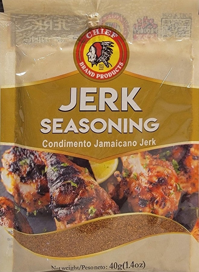 Chief Jerk Seasoning (40grams Single Bag) - Product of Trinidad - Image 1