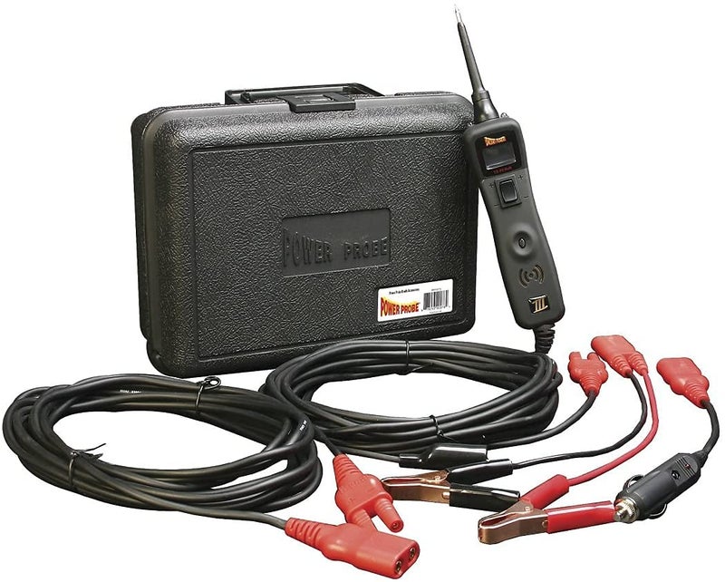 Power Probe III w/Case & Accessories - (PP319FTC) [Car Automotive Diagnostic Test Tool, Digital Volt Meter, AC/DC Current Resistance, Circuit Tester] (Black - Limited Edition) - Image 5