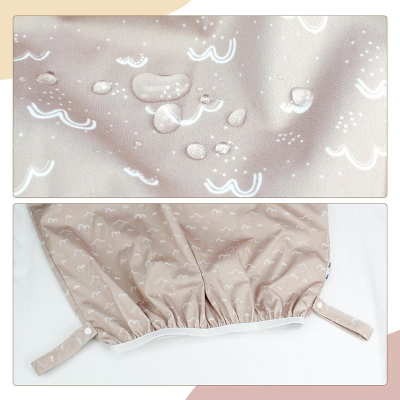 Mama Koala Pail Liner for Cloth Diapers Reusable and Washable Waterproof Pail Liner with Strap for Diaper Pails 2 PackP001 - Image 5
