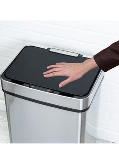 لاكوت Sensor Opening Garbage Bin - 50L Silver  - Image 1