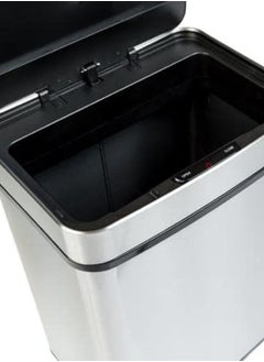 لاكوت Sensor Opening Garbage Bin - 50L Silver  - Image 3