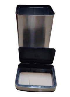 لاكوت Sensor Opening Garbage Bin - 50L Silver  - Image 4