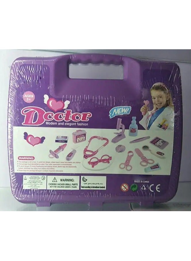 Kids Doctor Toy Set with Carry Case – Medical Pretend Play Kit for Boys & Girls | Children’s Doctor Suitcase with Stethoscope, Tools & Accessories | Educational Doctor Playset for Toddlers | Nurse & Medical Role Play Toy Set - Image 4