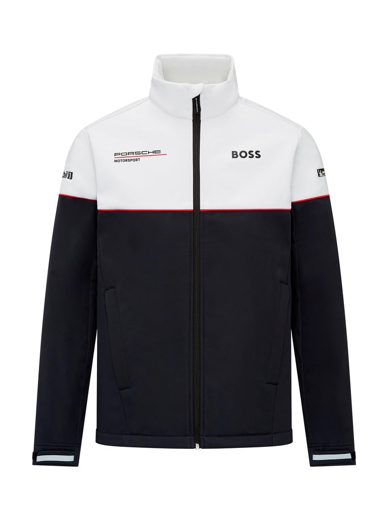 PORSCHE RP MENS TEAM SOFTSHELL JACKET - black Home  Motorsport  Porsche Motorsport Porsche Motorsport Team Softshell Jacket - Image 1