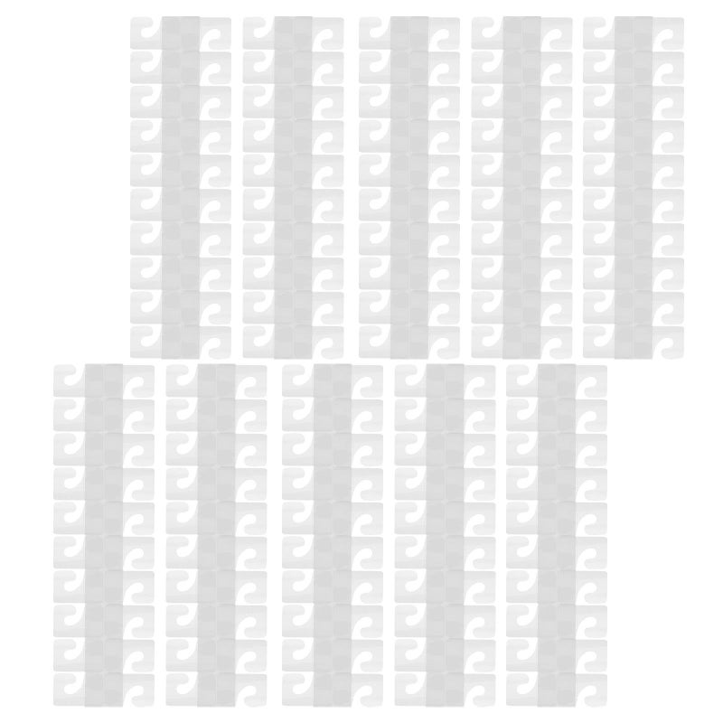 Heavy Duty Self Adhesive Hooks 100pcs With Triangle Holes For Home Storage - Image 2