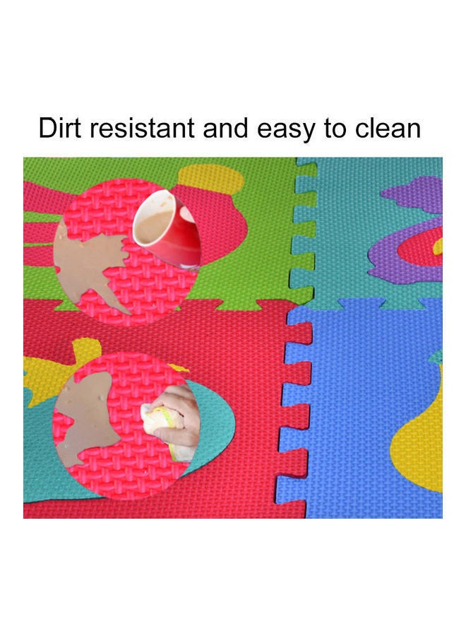 NIBEMINENT 10-Piece Animal And Fruit With Numbers Puzzle 31x11x31cm - Image 4