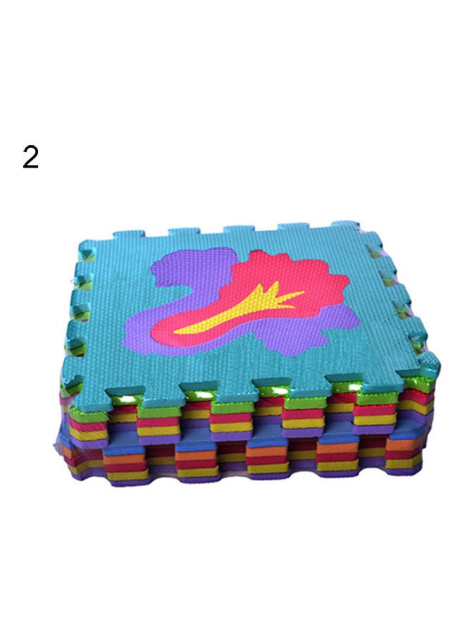 NIBEMINENT 10-Piece Animal And Fruit With Numbers Puzzle 31x11x31cm - Image 5