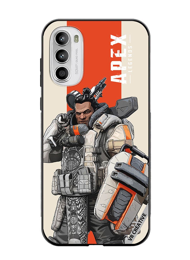 VR CREATIVE Protective Case Cover For Motorola Moto G82 Apex Legends Gibby Design Multicolour - Image 1