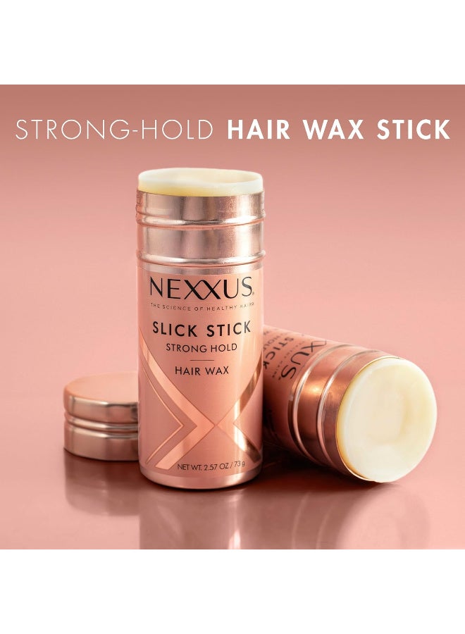 Nexxus Strong Hold Hair Wax Slick Stick for Simply Sleek Style, with StyleProtect Technology 2.33 oz - Image 2