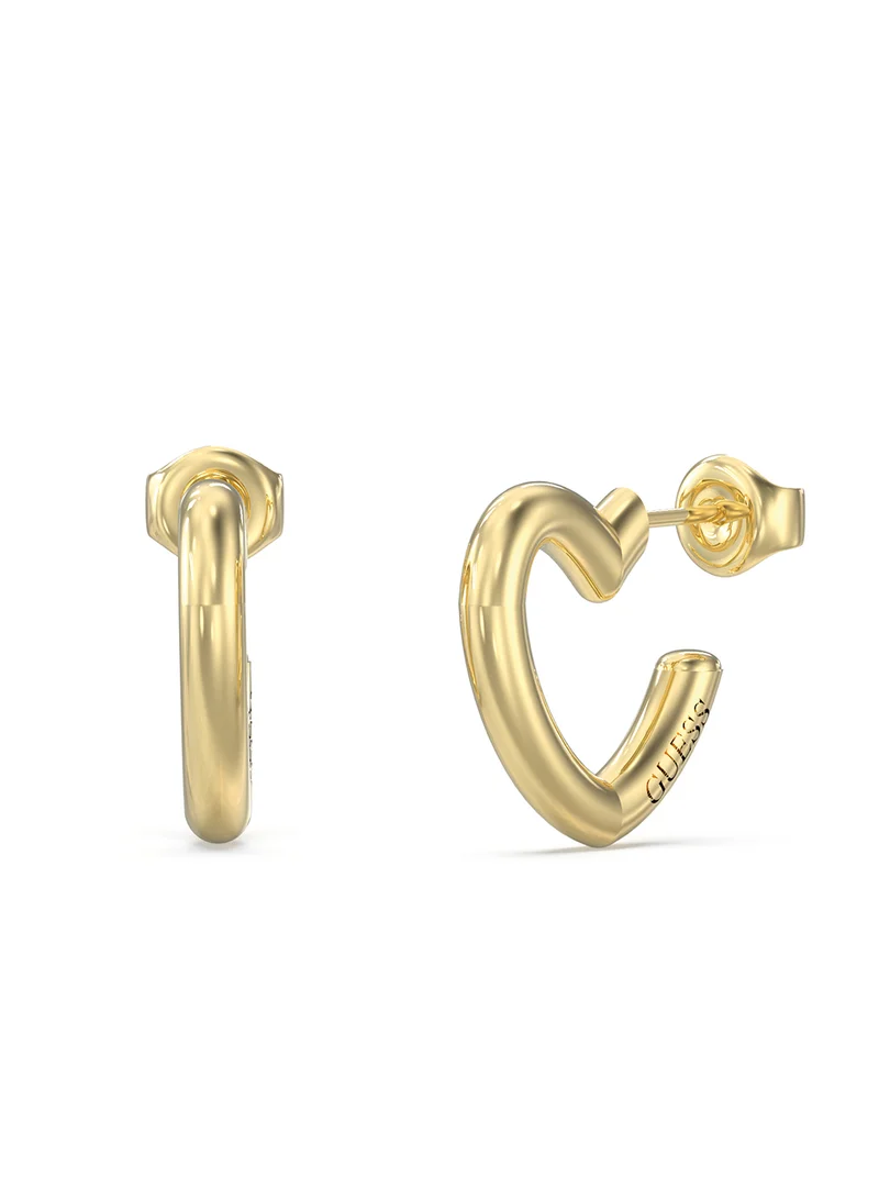 جس Iconique Non-Logo Earrings