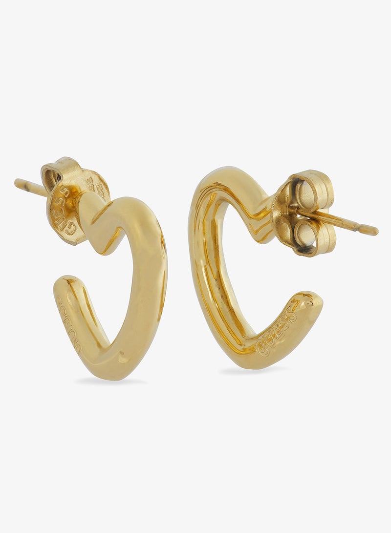 GUESS Iconique Non-Logo Earrings - Image 2