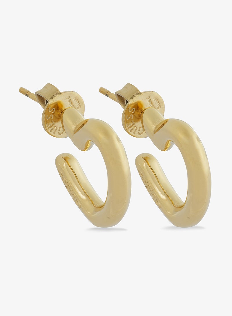 GUESS Iconique Non-Logo Earrings - Image 1