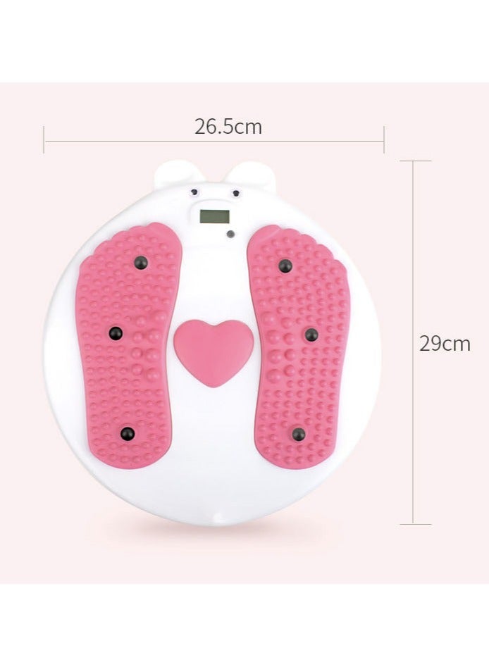 كابتن تيك لوح التواء الخصر، أقراص تمرين الخصر الإلكترونية المنزلية، لوح دوار Ab، عقد الضغط الإبري، معدات اللياقة البدنية - Image 3