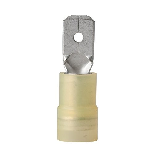 Ancor 220829 Marine Grade Electrical Nylon Insulated Double Crimp Funnel Entry Disconnects with Insulation Grip (Male, Male12 to 10-Gauge, 100-Pack) - Image 1