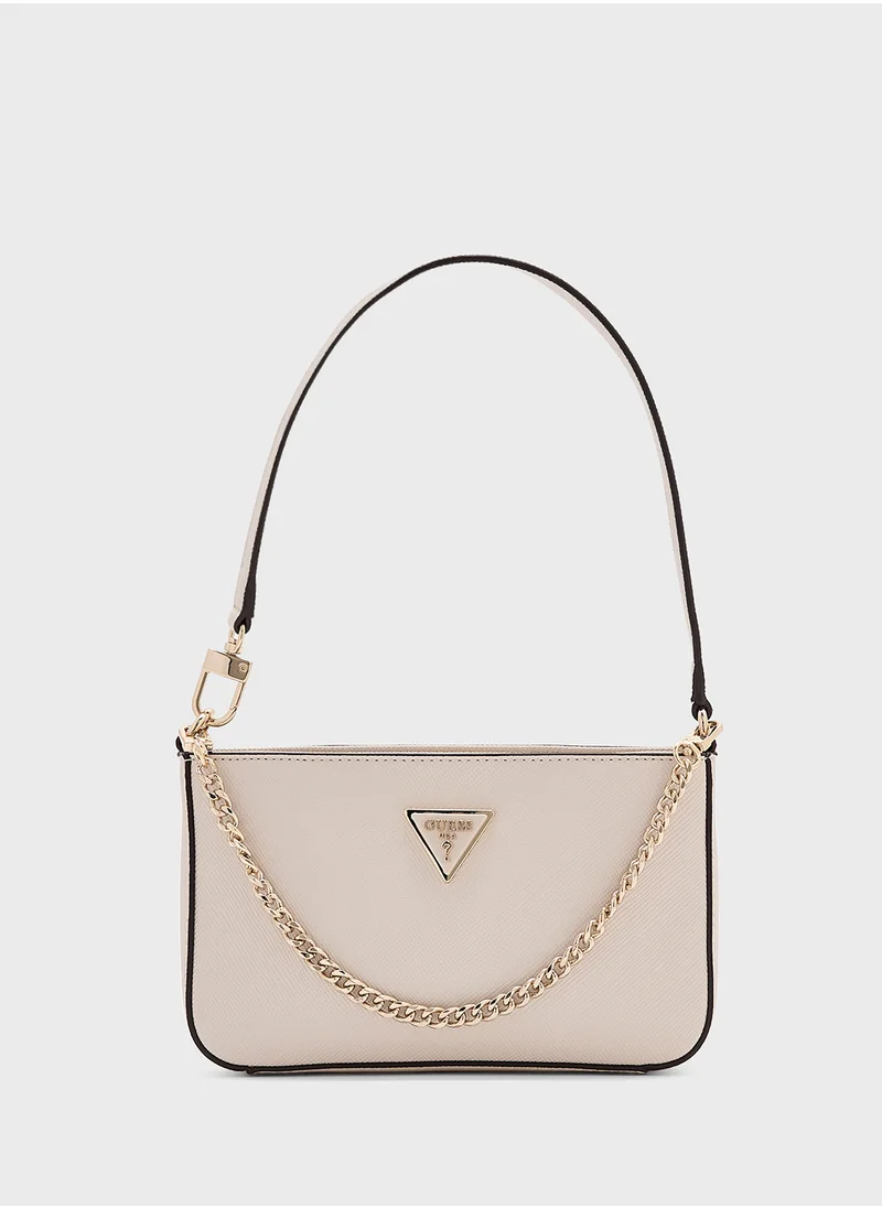 GUESS Noelle Mini Top Zip Clutch