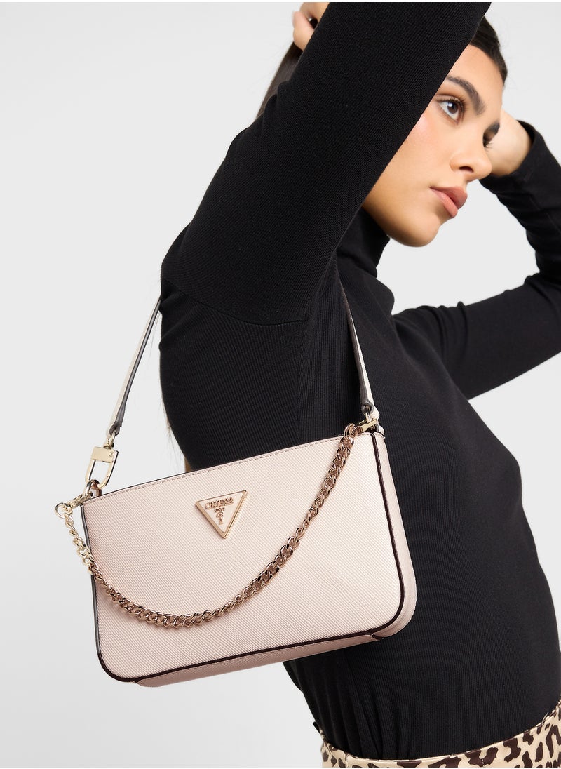GUESS - Noelle Mini Top Zip Clutch - Image 1