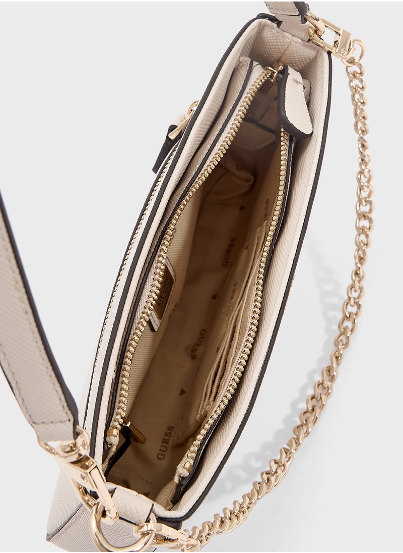 GUESS - Noelle Mini Top Zip Clutch - Image 1