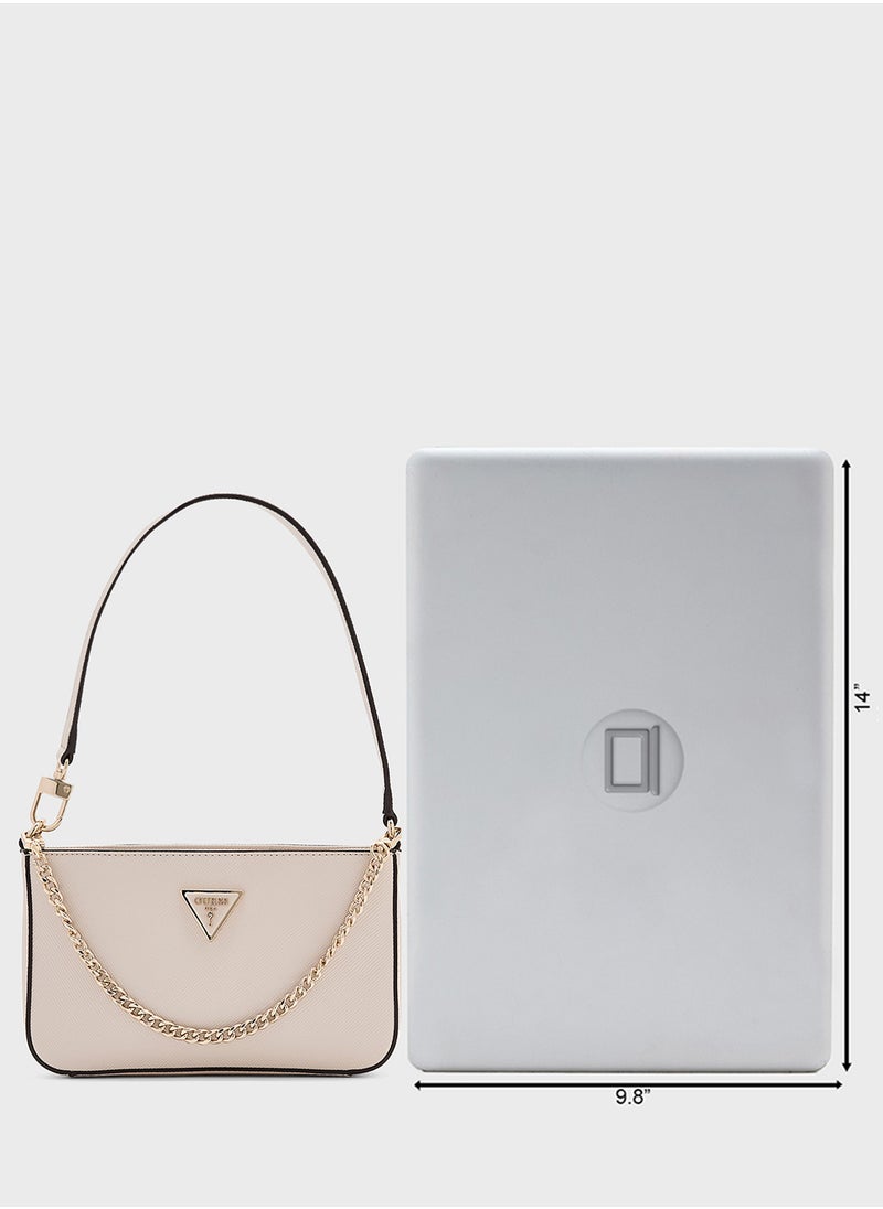 GUESS - Noelle Mini Top Zip Clutch - Image 1