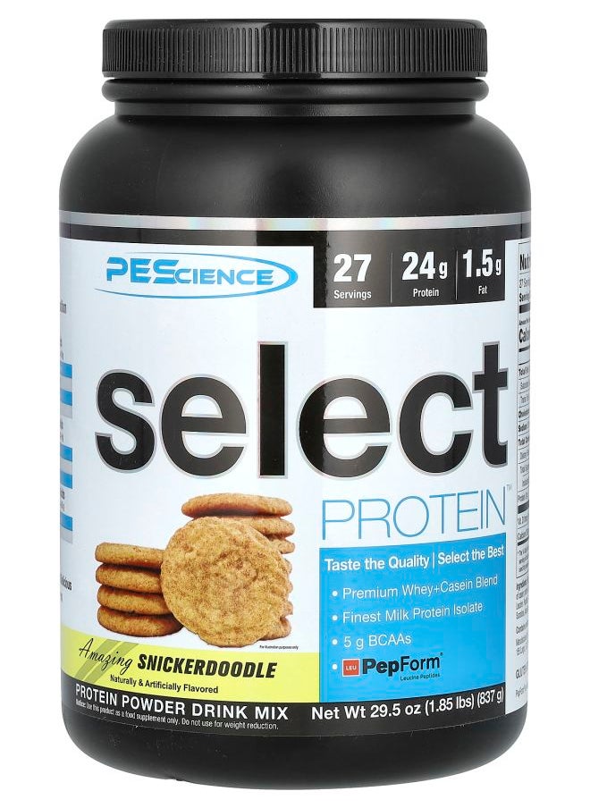 PEScience - Select Protein™ Powder Drink Mix Amazing Snickerdoodle 1.85 lbs (837 g) - Image 1