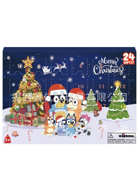 2024 Brui Blind Box Advent Calendar Blind Box 24 Days Countdown Surprise Box Cross Border-Color:Bruyi Dog D (Product)