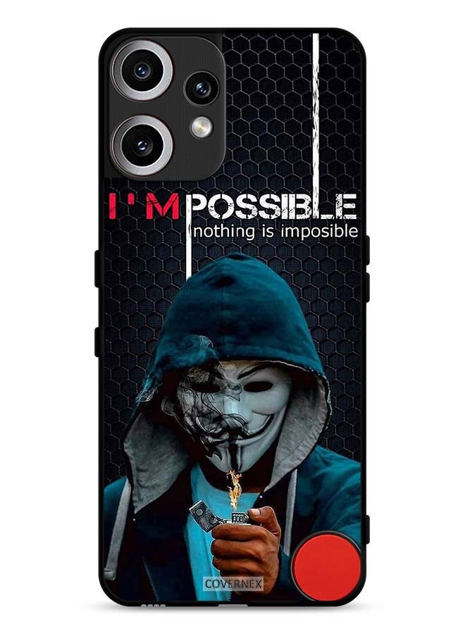 Covernex Nothing CMF Phone 2 Pro Protective Case Cover I Am Possible Nothing Is Impossible Wallpaper - Image 1