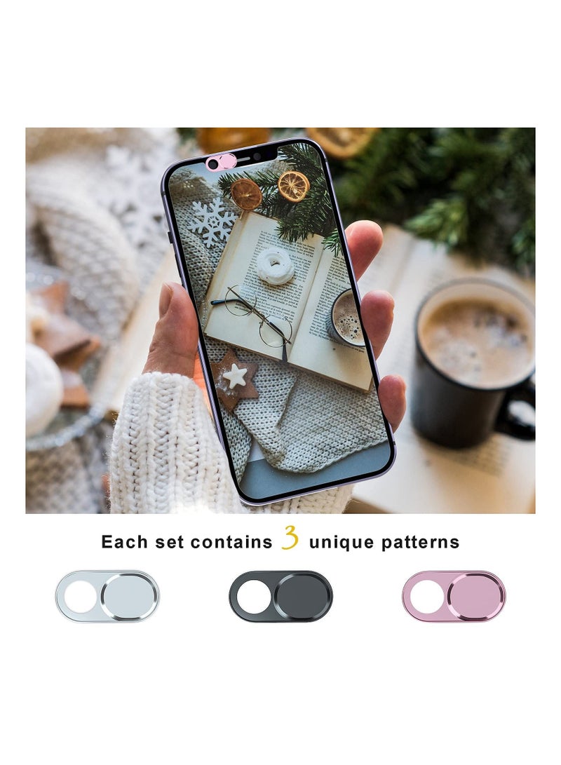 Webcam Covers, Web Mac Laptop Camera Cover Slide, Ultra Thin Blocker Fits for MacBook Air Pro iPhone iPad, Protect Your Privacy and Security - Image 4