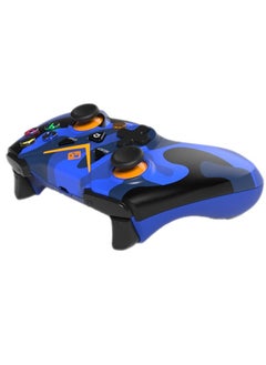 Cosmic Byte C3070W Nebula 2.4G Wireless Gamepad (Camo Blue) | For PC/PS3 Supports | Windows XP/7/8/10 | Rubberized Texture | Video Game Controller | Enhanced Grip | Double Triggers  - Image 5