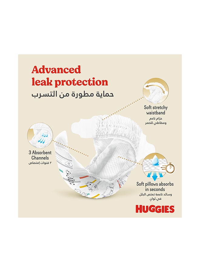 Huggies Extra Care Baby Diapers, Size 5 (12-22 kg), Value Pack, 34 Diapers - Image 5