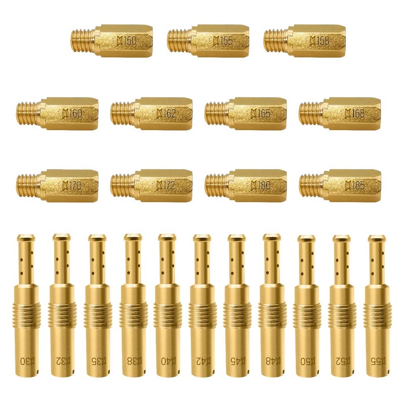 Strongthium 22Pcs Carburetor Jet Kit for Keihin Nibbi FCR FCRMX PE PJ PWK PWM 99101357 95140 N42421 - Image 3