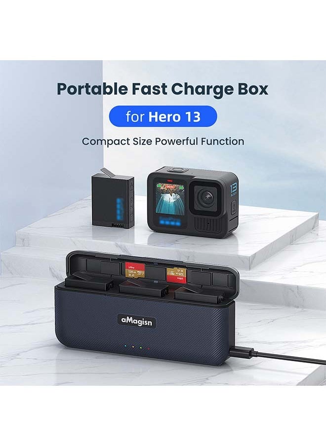 aMagisn Premium Fast-Charging Battery Case and Charger with Storage Compartment for GoPro13 (Hero13) - Essential Accessories for GoPro13 Camera (Battery Not Included) - pzsku/Z668F70C24165592F9CA7Z/45/_/1731385510/aba5144c-6e6f-416b-a36b-15802fa2a01f