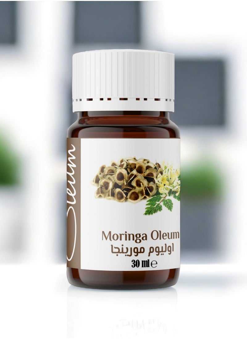 Oleum Cosmetics Oleum Moringa Oil 30 ml -100% Pure carrier oil for Skin and Hair - Natural, and Unrefined - Moisturizing and Nourishing  - Image 3