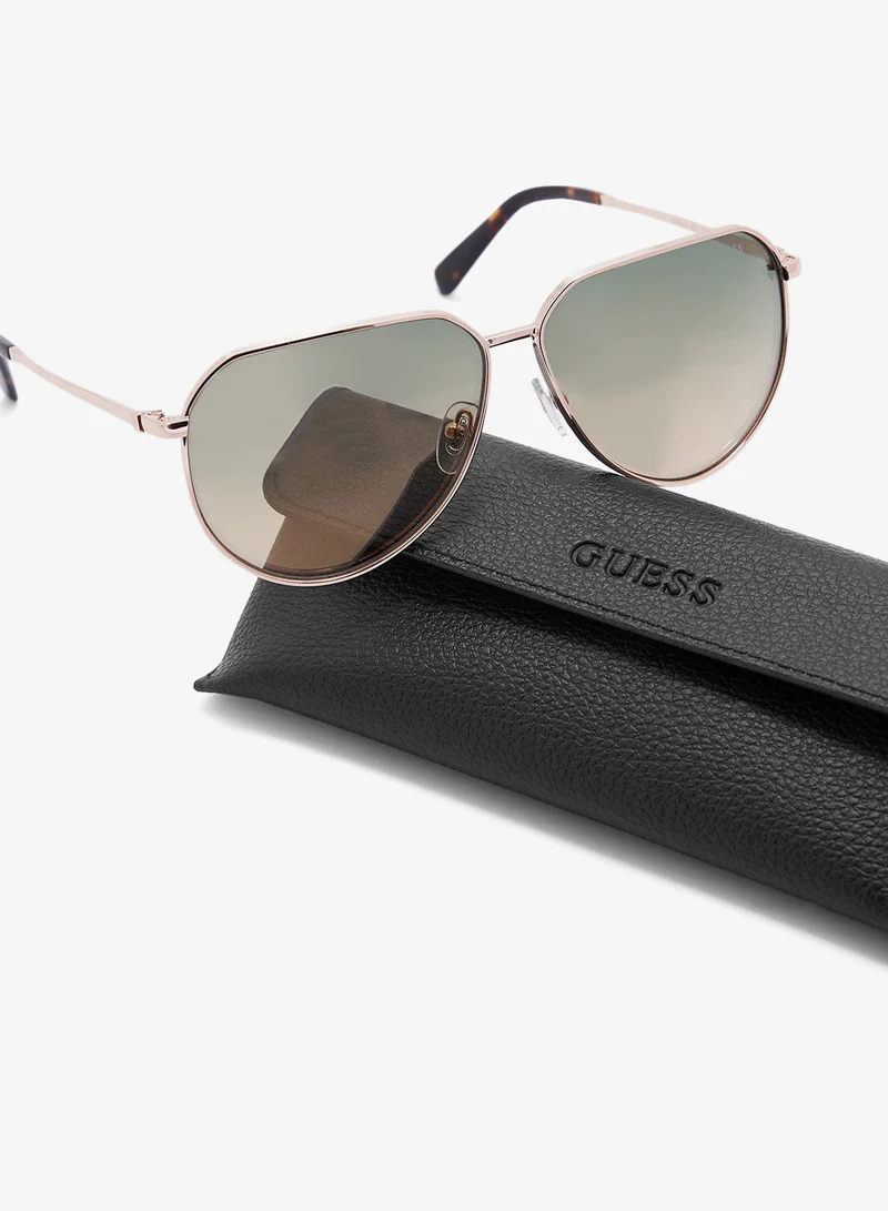 Guess  Uv Protected Aviator  Sunglasses for Men | Best Price UAE