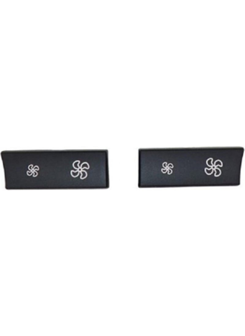 DNC Auto Part - Air Conditioning Switch Button 2 Pcs (Right-Left) for Bmw 7 Series F10, 5 Series 520 - Image 1